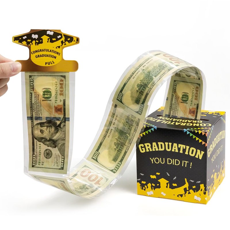 Graduation Money Box, 2025 Graduation Gifts, Funny Surprise Cash Gift ...