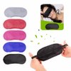 Coobbar 10PCS Travel Rest Eye Sleeping Mask Satin Blindfold Soft Eye Shade Nap Cover Soft Eye Mask Shade Cover (Purple)