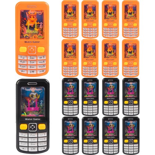 Desyeryamimi 18 Pack Water Ring Toss Handheld Game,90s Nostalgia Cell Phone Toys,Pefect for Kids Birthday Party Favor,Return Gifts,Goodie Bags Stuffers,Classroom Prizes Bulk