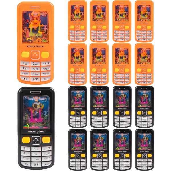 Desyeryamimi 18 Pack Water Ring Toss Handheld Game,90s Nostalgia Cell Phone Toys,Pefect for Kids Birthday Party Favor,Return Gifts,Goodie Bags Stuffers,Classroom Prizes Bulk