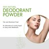 Honeybee Gardens - Deodorant Powder, Aluminum and Talc Free, 4 oz/114 g