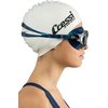 Cressi Planet Crystal Silicone Swim Goggles, Clear/White/Pink (DE202640)