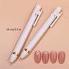 Nail Dotting Pen Nail Art Dotting Tools in Ballpoint Pen Design Nail Art Kit, Nail Art Tip Dot Paint Manicure Kit, Stylus for Watercolor Paper, Tracing Paper (‍NAT248)