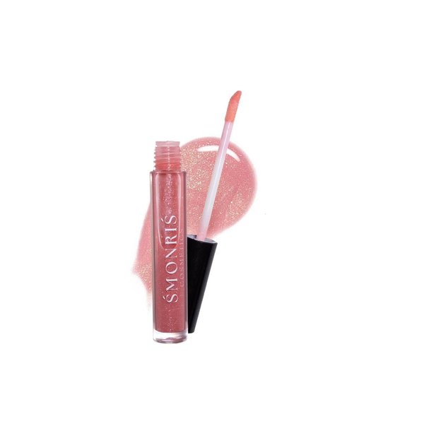 SMONRIS Lipgloss shiny Lipgloss Non-Sticky, Hydrating and Moisturizing Lipgloss - vanilla Flavored Pink Color Lipgloss