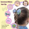 Hair Accessories For Girls With Organizer, Including Hair Clips/Hair Bands/Bow Hair Clips, Girls Hair Accessories With Alligator For Girls Toddlers Baby Kids Teens Aged 2 3 4 5 6 7 8 9 10 Years Old.