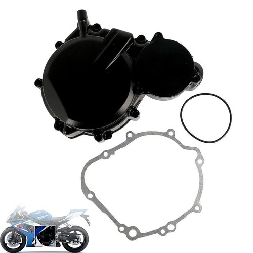 TCMI Engine Stator Crank Case Cover For Suzuki GSXR 600 750 GSX-R600 750 2006-2019, Black