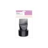 Diane Dryer Pick Attachment – Blow Dryer Comb Attachment, Fits Most Dryers with 2” Barrels – Black – D27WN2