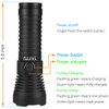 TATTU U3S UV Flashlight Rechargeable 365nm Black Light Torch with ZWB2 Filter, Blacklight 10W Ultraviolet LED Lamp with Micro USB Charging Cable