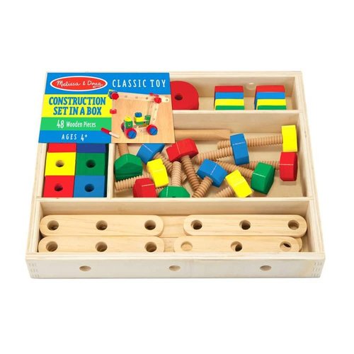 Melissa & Doug Construction Set in A Box, 1 EA