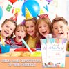 YQV Art Birthday Party Invitations, 20-Count Painting Birthday Party Invites With Envelopes-HBYQK-B56