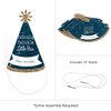 Twinkle Twinkle Little Star - Cone Happy Birthday Party Hats for Kids and Adults - Set of 8 (Standard Size)