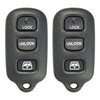 Keyless2Go Replacement for New Keyless Entry Remote Car Key Fob 4 Button FCC HYQ12BBX HYQ12BAN (2 Pack)