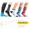 STOPSOCKS Non Slip Compression Socks with Grips for Men & Women, Edema, Diabetic, Varicose Veins, Travel, Pregnancy, Shin Splints