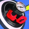 Airhead Pressure Gauge, White/Black (AHPG-1)