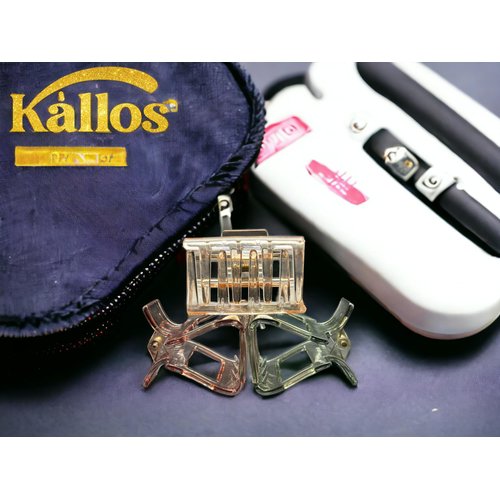 Kàllos 3 pack Square Nonslip Hair Claw Clips - Multi-Colored Strong Hold Hair Jaw Clips for Thick and Thin hair, Hair Accessories for Teen Girls and Women.