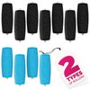 Electric Callus Remover for Feet - 11Pcs Foot Callus Remover Tool Calloused Feet Remover Tool Pedicure Supplies - 7 Extra Coarse Foot Buffer Electric Foot Callus Remover 4 Regular Coarse Foot