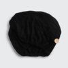 Kitsch Microfiber Hair Towel Wrap for Women - Quick Dry Towel | Microfiber Towel for Hair | Hair Drying Towel Wrap for Long Hair | Hair Towels for Women | Hair Turban Towel for Wet Hair (Black)