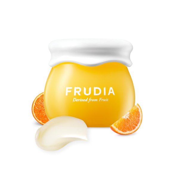 FRUDIA WELCOS Citrus Brightening Face Cream | Vegan Vitamin C Cream w/Mandarin Peel Extract Mela-Zero | Korean Skin Care Moisturizer