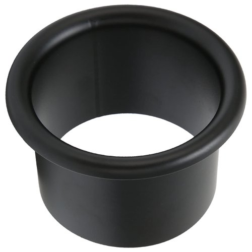 Sonew Hair Dryer Holder Insert, Firm and Rust Proof, Stainless Steel Hair Dryer Stand for Bathroom Hotel Hairdressing Salon(Black)