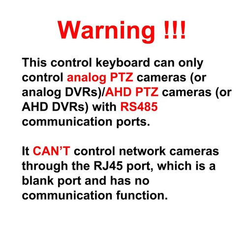 CCTV Joystick Keyboard Controller LCD Display 4D Joystick RS485 Controller for CCTV AHD CVBS Analog PTZ Speed Dome Camera Control