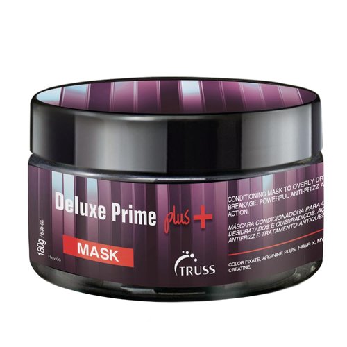 TRUSS Deluxe Prime + Hair Mask - Anti Frizz, Hydrating Hair Mask for Brittle and Discolored Hair - Powerful Hair Shine & Anti-Breakage Treatment (6.35 oz)