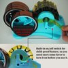 Heat Tape Dispenser Sublimation - Multiple Roll Cut Heat Tape Dispenser to PreCut 1.4'' Pieces for Heat Press/Mug Press Machine, 1+3'' Core, Semi-Automatic Tape Dispenser with Compartment Slots