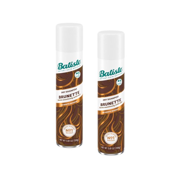 Batiste, Dry Shampoo, Brunette, 3.81 oz. (2 Pack)