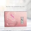 Alfaparf Milano Semi Di Lino Moisture Nutritive Essential Hair Oil - Professional Hair Oil Treatment to Protect & Prolong Color Treated Hair - Sulfate + Paraben Free (6 Vials - 13ml / 0.44 fl. oz)