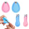 4 PCS Nail Clippers,Stainless Steel Nail Cutter,Clipper Toenail Clippers for Girls Women