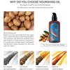 DISAAR Beauty Hair Serum Anti Frizz 2in1 Mild Formula Nourish Repair Color Protection Damaged Repair 120ml/4.23fl.oz (Collagen & Argan Oil)