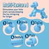 SplashEZ Baby Teether 100% Silicone Baby Teething Toys | Teethers for Babies 3-6 Months, 6-12 Months, Infant, Newborns 0+ BPA-Free, Certified Safe Teething Pacifier Textures for Baby Teething Relief