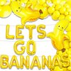 Lets Go Bananas Balloons Lets Go Bananas Birthday Decoration Lets Go Bananas Sign Lets Go Bananas Party Supplies