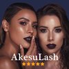 AkesuLash Magnetic Eyelashes Natural Look, Magnetic Lashes, Magnetic Eyelash kit, Magnetic Eyeliner with Magnet False Lashes -Reusable and Cruelty-Free 10Pairs.