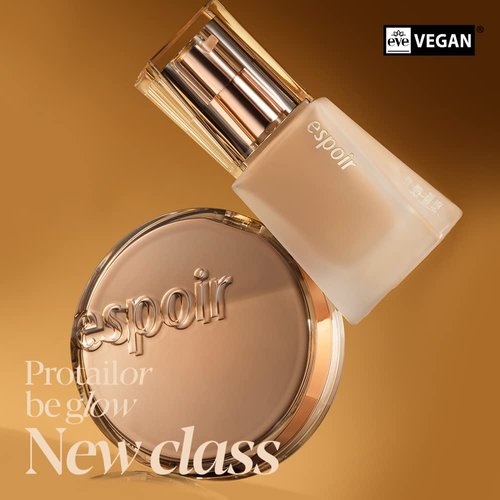 Espoir Pro Tailor Foundation Be Glow New Class #3 Petal 1.06 oz SPF27 PA++ | Long-Lasting Healthy Radiance Glow Liquid Foundation | Light-weight Natural Dewy Full Coverage | Korean Base Makeup