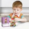 MEIEST Mini City Shop Street View Building Blocks Model Set,Simulation Architecture Collection Particle Construction Building Bricks Toy,Home Decoration,14+(Mushroom)