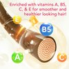 Bieyoc Hair Vitamin Capsules, Hair Serum Capsules with Vitamin A C E B5 for Hair Repair and Moisturizing, Hair Care Vitamins 40 Pcs Hair Oil Capsules