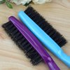 1 Pcs Teasing Brush Boar Bristle Hair Brush for Volume Hair Scalp Massage, Teasing Brush with Tail Handle for Back Brushing, Back Combing, Creating Volume, Teasing and Slicking Your Hair Back (Blue)