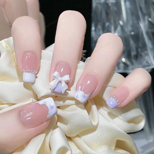 9 Colors 3D Bow Nail Art Decorations, 100PCS Colorful Bowknot Nail Accessories 3D Bows Nail Charms for Acrylic Resin Flatback Nail Art Design