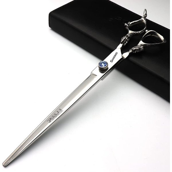 SHARONDS Hair Cutting Scissors Hairdressing Scissors Thinning Scissor Professional Barber Salon Home Shear For Men Women (9 inch flat)