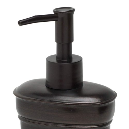 Zenna Home India Ink Marion Lotion or Soap Dispenser, Oil Rubbed Bronze