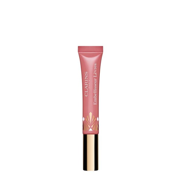 Clarins Natural Lip Perfector | Sheer Finish Lip Gloss | Instant 3D Shine | Nourishing, Hydrating, Softening and Lip Plumping | Contains Natural Plant Extracts With Skincare Benefits | 0.35 Oz