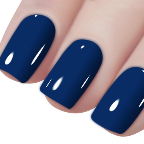 Vishine Gelpolish Lacquer Shiny Color Soak Off UV LED Gel Nail Polish Professional Manicure Royal Blue(1520)