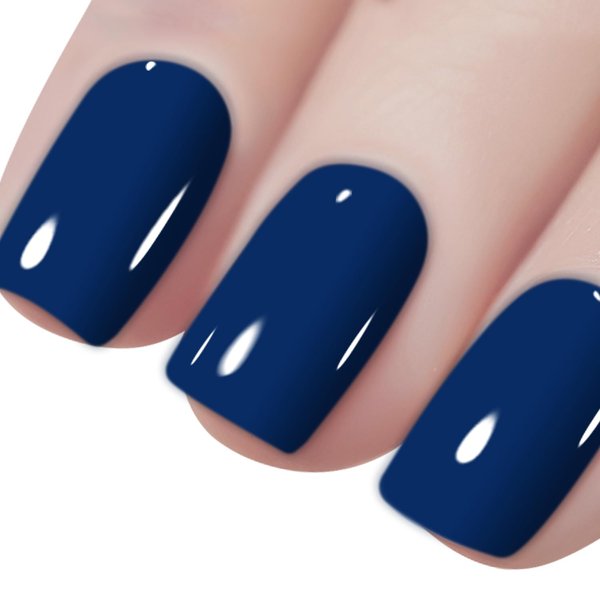 Vishine Gelpolish Lacquer Shiny Color Soak Off UV LED Gel Nail Polish Professional Manicure Royal Blue(1520)