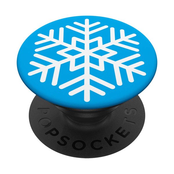 Snowflake Pop Phone Grip For Smartphones & Tablets PopSockets Grip and Stand for Phones and Tablets
