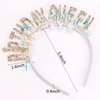 Canitor Birthday Queen Birthday Headband for Women Girls Birthday Crown Birthday Girl Headband Birthday Tiara Happy Birthday Party Decorations Birthday Gifts