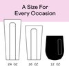 Corkcicle Stemless Insulated Wine Glass Tumbler, Gloss Rose Quartz, 12 oz – Stainless Steel Stemless Wine Glass Keeps Beverages Cold for 6 Hours, Hot for 3 Hours – Non-Slip, Easy-Grip Insulated Cup