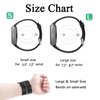 Wepro Replacement Bands Compatible with Fitbit Versa SmartWatch, Versa 2 and Versa Lite SE Sports Watch Band for Women Men, Small, Black