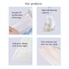 4 Gallon Trash Bag, Drawstring small trash Bags 60 Count,Small Garbage Bags for Office Bedroom Bathroom, Unscented White Tall Kitchen Trash Bags