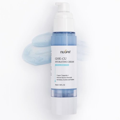 Nuspa Daily Face Moisturizer Moisturizing Lotion For All Skin Types,Facial Moisturizing Lotion | Day Night Cream Hydrating Anti-aging Face Cream, Lightweight, Oil-Free Moisturizer