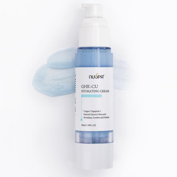Nuspa Daily Face Moisturizer Moisturizing Lotion For All Skin Types,Facial Moisturizing Lotion | Day Night Cream Hydrating Anti-aging Face Cream, Lightweight, Oil-Free Moisturizer